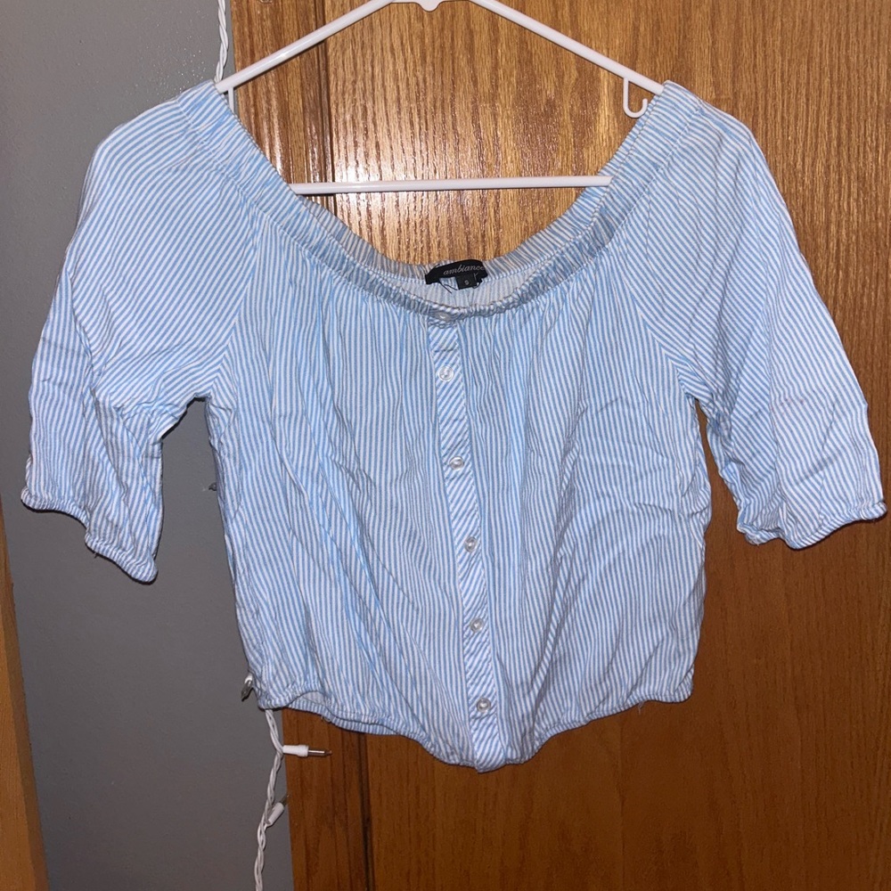 ambiance off the shoulder top